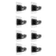 thumbnail image 4 of 8pcs No Drill Curtain Rod Brackets No Drilling Self Adhesive Curtain Rod Holder Hooks Nail Free Cur, 4 of 5