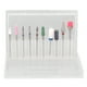 thumbnail image 3 of Brocas para decoración de uñas, 10 piezas Brocas para uñas de cerámica Brocas para cabezales de pulido de uñas Diseñadas con precisión, 3 of 8