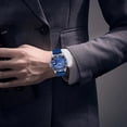 thumbnail image 2 of Reloj de Pulsera Para Hombre, Original A Estrenar Correa Metalica Hombre, Moderno, Casual, Deportivo Reloj de Pulsera,Reloj Digital Multifuncional para Hombres, Deportes, Correr E,Alloy, 2 of 5