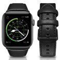 thumbnail image 1 of Correa Apple Watch 4 40mm Mumba Leather Negro Apple Leather Strap, 1 of 4