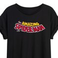 thumbnail image 3 of Marvel Spider-Man - Editorial Logo - Women's Oversized Graphic T-Shirt, 3 of 5