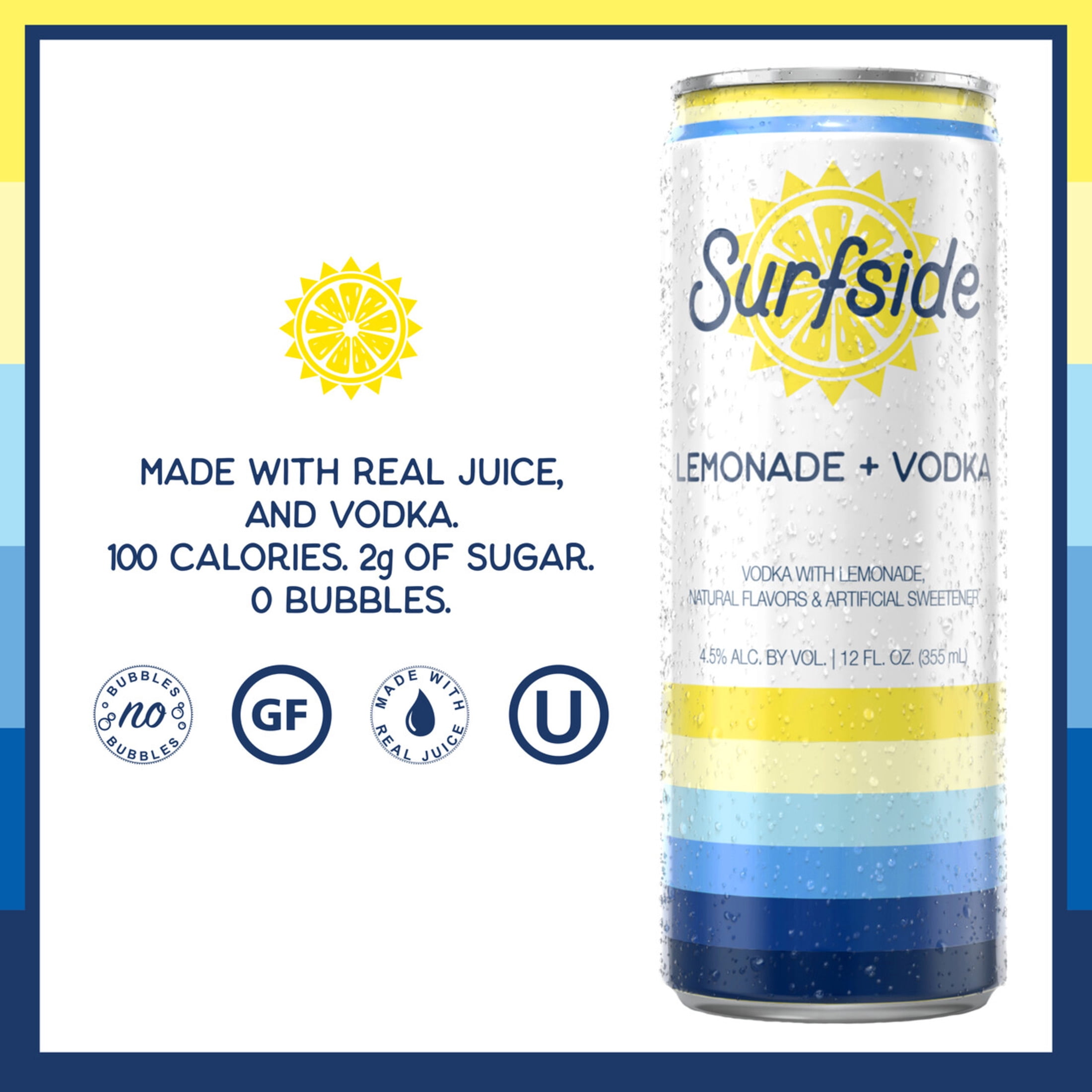 Surfside Lemonade Variety 12 pack / 12 fl oz