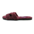 thumbnail image 2 of Lurnyet Furry Slipper Sandal with Warm Plush Lining for Outdoor Indoor, 2 of 5