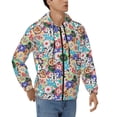 thumbnail image 4 of Zip Up Hoodies for Men - Colored Casino Chips Long Sleeve Comfrt Men'S Fashion Hoodies & Sweatshirts, Jackets for Men Hoodies Pullover Clothing Clothes with Pouch, 4 of 5
