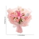 thumbnail image 3 of Ramo de flores de ganchillo hecho a mano | Arreglo floral artificial tejido para decoración del hogar, bodas, cumpleaños, regalo de San Valentín, 3 of 6
