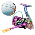 thumbnail image 1 of Reel, Durable High Speed Fishing Wheel Left/Right Interchangeable Metal  Reel  for River for Lake, 1 of 8