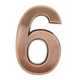 thumbnail image 2 of Bronce 5 Cm Puerta Número Habitación Dirección Dirección Oficina Hogar Casa Decorativo Tabulaciones - #6 Sunnimix Dígito de la placa de la puerta, 2 of 7