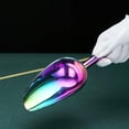 thumbnail image 5 of Rainbow Ice Scoop, Fashion Ice Cream Scoop, Premium Stainless Steel Cookie Scoop, Dog Food Scoop, Sturdy Flour Scoop, Utility Candy Scoop, Dishwasher Safe (6oz/9 Inch), 5 of 7