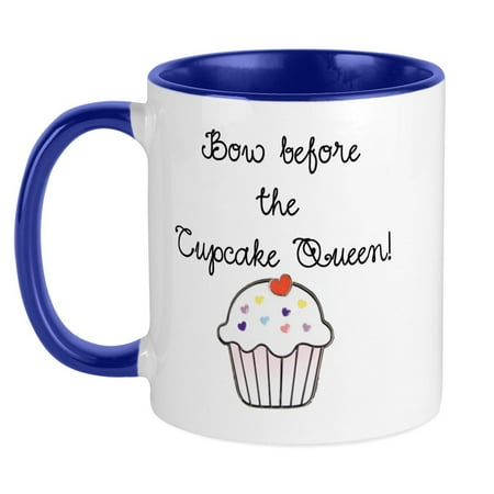 

CafePress - Cupcake Queen Mug - Ceramic Coffee Tea Novelty Mug Cup 11 oz