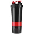thumbnail image 1 of Protein Mixer Shaker Bottle,Shaker Bottle 3 Layer Protein Shaker Bottle Shaker Bottle Exceptional Craftsmanship, 1 of 8