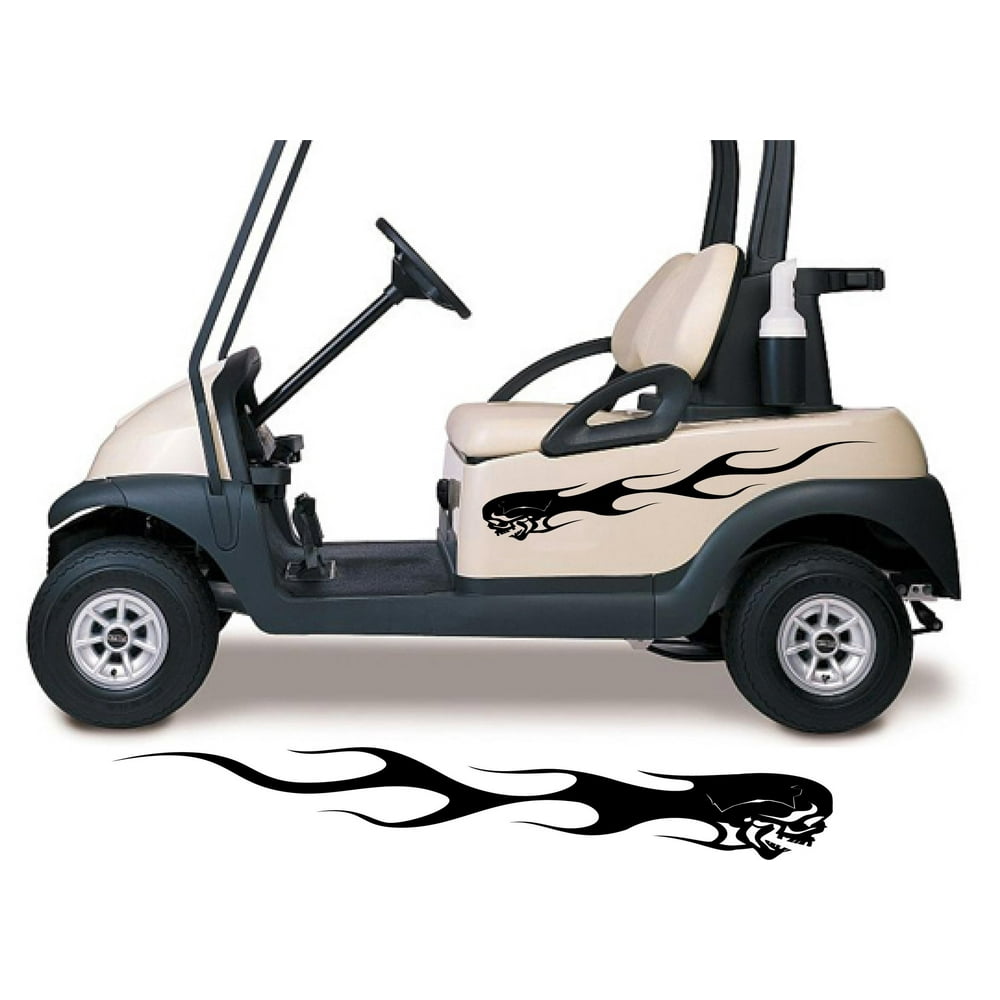 Golf Cart Decals Accessories Side by Side Racing Stickers Graphics