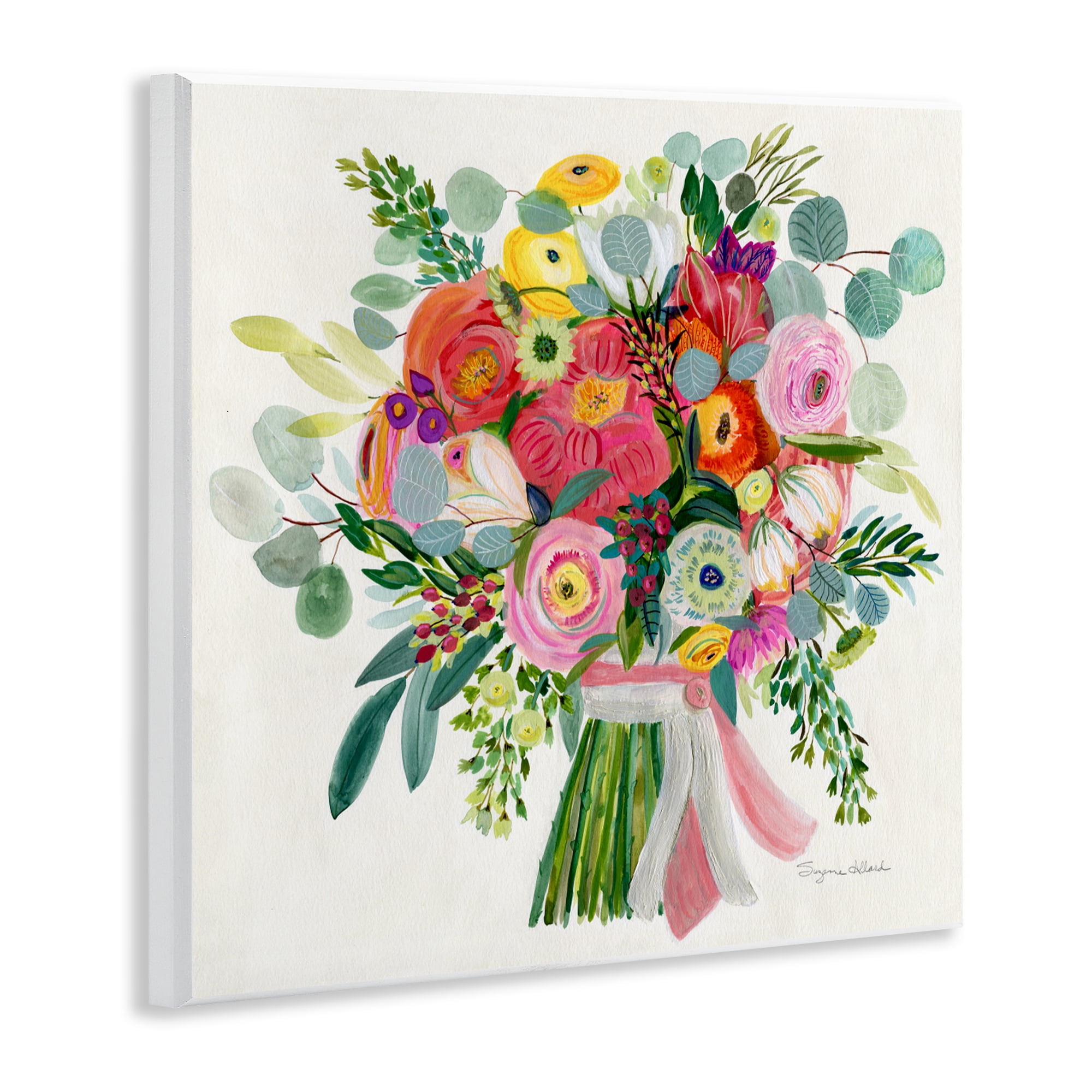 Stupell Industries Constant Friend Bouquet Wall Plaque Art, design by Suzanne Allard