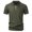 Army Green, variant on Polo Shirts for Men Short Sleeve Breathable Half Zip Collar Pullover Summer Tops Solid Color T Shirt Casual Basic Tees for Daily Wear