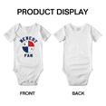 thumbnail image 2 of Newest Panama National Soccer Team Fan Cute Baby Bodysuit Romper (White, 6-12 Months), 2 of 5