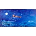thumbnail image 2 of Bell, Bill 18x11 Black Ornate Wood Framed with Double Matting Museum Art Print Titled - Night B4 E, 2 of 4