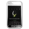 thumbnail image 1 of 2019 Tuvalu 1 oz Silver 40th Anniv Alien Rectangle Coin, 1 of 5