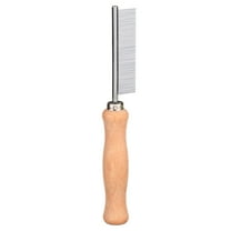 Safari Dog Flea Comb with Wooden Handle