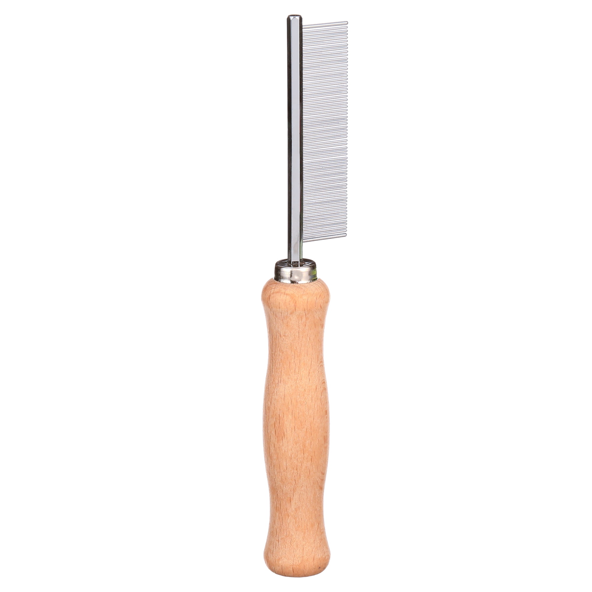 Safari Dog Flea Comb with Wooden Handle