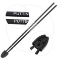 thumbnail image 3 of Herwey Aluminum Adjustable Length Golf Putter Assist Auxiliary Trainer Direction Stick for Practice Training, 3 of 8
