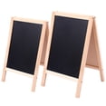 thumbnail image 3 of MasteelfCA 2 Pcs Tableau Noir en Bois de Table Pliant Double Face Tableau Blanc Tableau Noir Tableau Mémo, 3 of 8