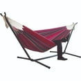 thumbnail image 5 of Canvas Camping Hammock Double Widened Single Hammock Chair Without Stand for Outdoor Enthusiasts(Without Stand), 5 of 10