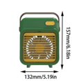 thumbnail image 4 of Ventilador de escritorio portátil, Enfriador de aire, humidificador de aire acondicionado, inalámbrico para el hogar y la Oficina, 4 of 5