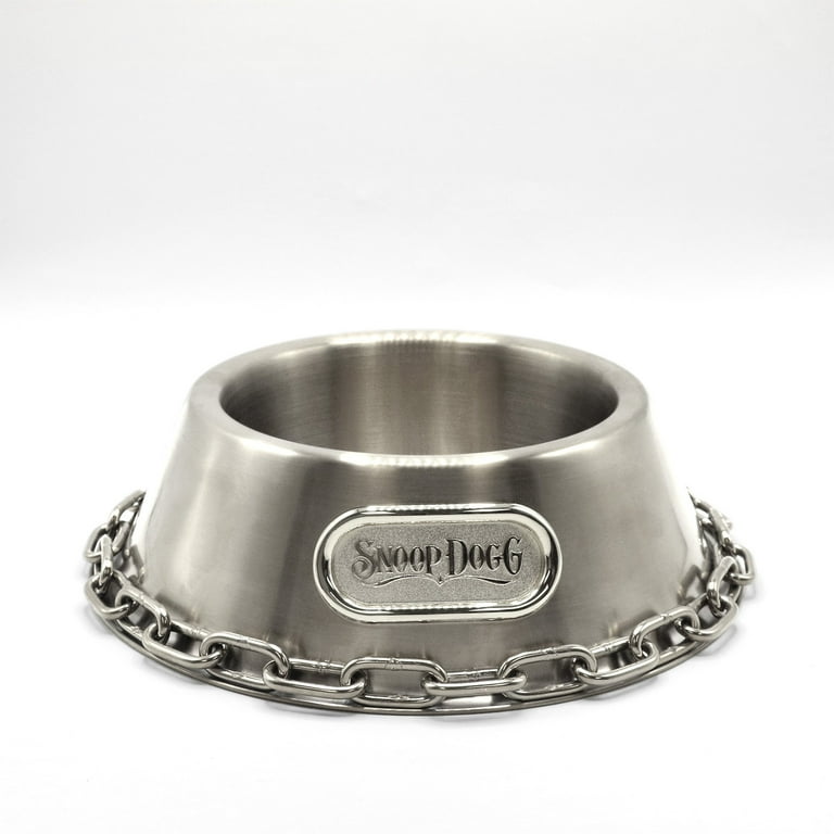 Deluxe Silver Pet Bowl Off The Chain - Walmart.com