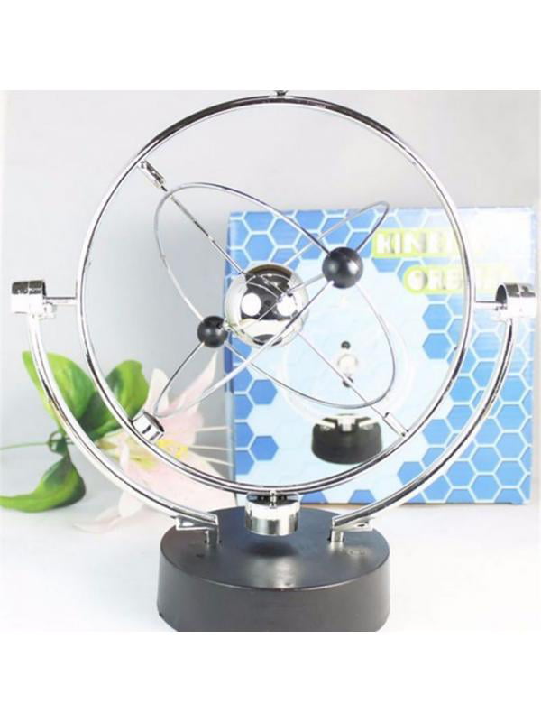 Kinetic Orbital Revolving Ball Perpetual Motion Desk Art Toy Office Decor Gift Z for sale online