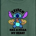 thumbnail image 3 of Lilo & Stitch - Stitch Has a Piece of My Heart - Women's Lightweight French Terry Long Sleeve Shirt, 3 of 5
