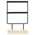 thumbnail image 2 of 24 Holes Metal Jewelry Storage Rack Elegant Jewelry Organizer Display Stand, 2 of 7