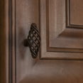 thumbnail image 4 of GlideRite 2 in. Classic Oval Birdcage Cabinet Knobs, Rustic Bronze, Pack of 25, 4 of 5