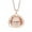 Rose Gold, variant on SDJMa Expanding Magic 4 Photo Pendant Memory Floating Photo Locket Necklace Angel Wings Flash Box Album Necklaces for Women Men
