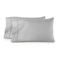 thumbnail image 3 of Better Homes & Gardens 2-Piece 300 Thread Count Soft Silver Cotton Sateen Pillowcase Set, King, 3 of 7