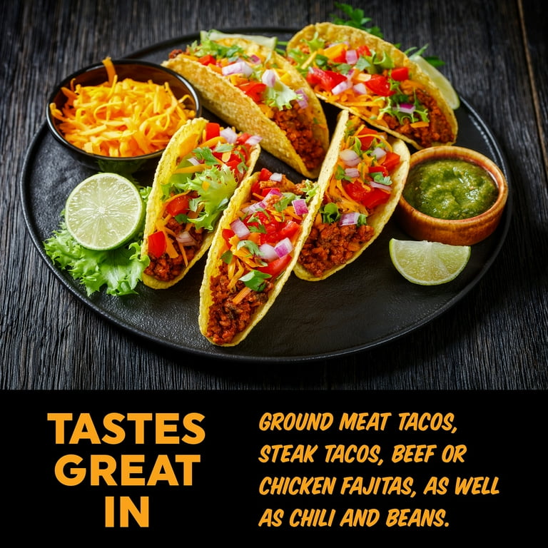 Fire & Smoke Society Taco Seasoning Mix | .85 oz (12-Pack) | Mexican Seasoning