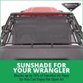 thumbnail image 2 of Malla de vehículo Bimini Top MasterTop para Jeep TJ Wrangler 1997-06, 2 of 6
