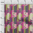 thumbnail image 2 of oneOone Cotton Cambric Fuschia Pink2 Fabric Floral Fabric For Sewing Printed Craft Fabric By The Yard 42 Inch Wide, 2 of 6