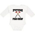 thumbnail image 3 of Inktastic Future Fire Chief Firefighter Boys or Girls Long Sleeve Baby Bodysuit, 3 of 5
