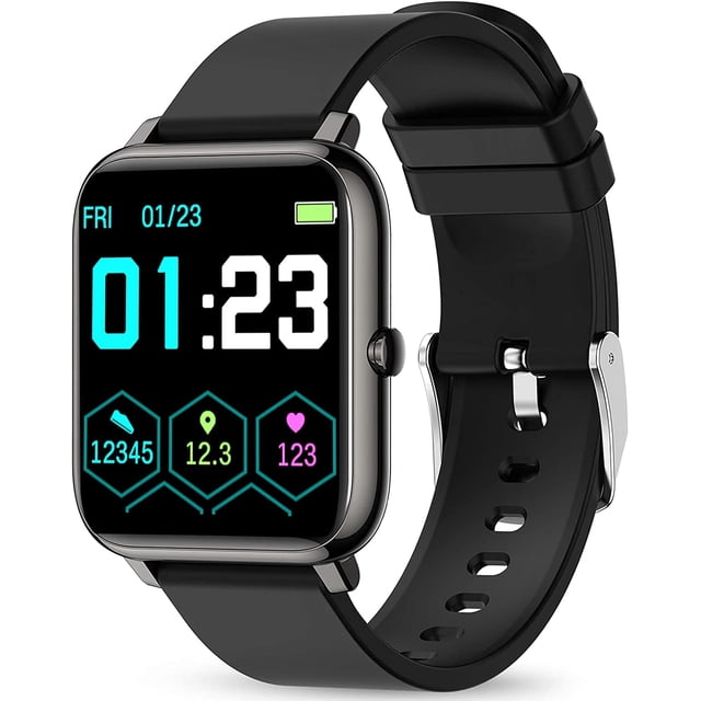 Reloj inteligente KALINCO, rastreador de actividad física, frecuencia cardíaca, oxígeno en sangre