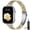 Silver Gold, variant on SEURE Slim Stainless Steel Band for Apple Watch Band 38/40/41/42mm,Women Luxury Metal Replacement Strap for iWatch Series 11 10 9 8 7 6 5 4 3 2 1 SE Silver/Gold