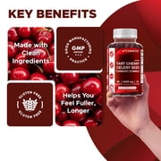 VVitamatic Tart Cherry (360 mg) with Celery Seed (30 mg) 10:1 Extract & Turmeric 20:1 Extract (10 mg) - (Per Serving/2 Gummies) - 60 Gummies