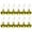 Gold, variant on LSLJS Christmas Tree Ball Ornaments for Xmas Tree, 6 Pcs 3.14 inch Shatterproof Glitter Christmas Ball Mirror Side Colorful Hanging Bauble Sphere with Rope, Christmas Decorations for Party Wedding