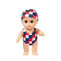 Tarmeek Reborn Baby Dolls -Vinyl Doll Doll Simulation Doohickey Toys 8.66 In Long Sleeve Cool Baby Dress Up,Birthday Christmas Gifts for Kids Age 3 4 5 6 7 Years Old