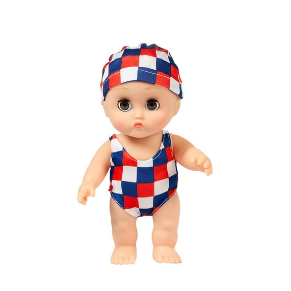 Tarmeek Reborn Baby Dolls -Vinyl Doll Doll Simulation Doohickey Toys 8.66 In Long Sleeve Cool Baby Dress Up,Birthday Christmas Gifts for Kids Age 3 4 5 6 7 Years Old