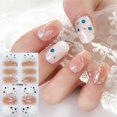 thumbnail image 1 of Pegatinas de uñas de imitación de diamantes para hornear sin gel, pegatinas de uñas de alce y copos de nieve para Halloween y Navidad, pegatinas de uñas DIY, 1 of 6