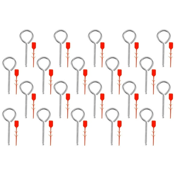EcoNesxp Practical, creative and multifunctional 20 sets of fire extinguisher bolts, fire extinguisher safety pins, fire extinguisher accessories, fire extinguisher supply