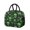Alien Head Black, variant on Alien UFO Deep Blue Pattern Insulated Leakproof Lunch Box for Work, Lunch Bag for Women Men, Loncheras Para Mujer for Beach Travel Picnic Camping