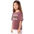 thumbnail image 6 of Ozark Trail Girl's Boxy Graphic Tee, Sizes 4-18 & Plus, 6 of 7