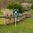 thumbnail image 6 of Yjiankangz Yard Sign with Stake Muster Point Yard Sign Outdoor Aluminum Sign Outdoor Yard Decorations Patio Outdoor Decor 8x12 inches, 6 of 7