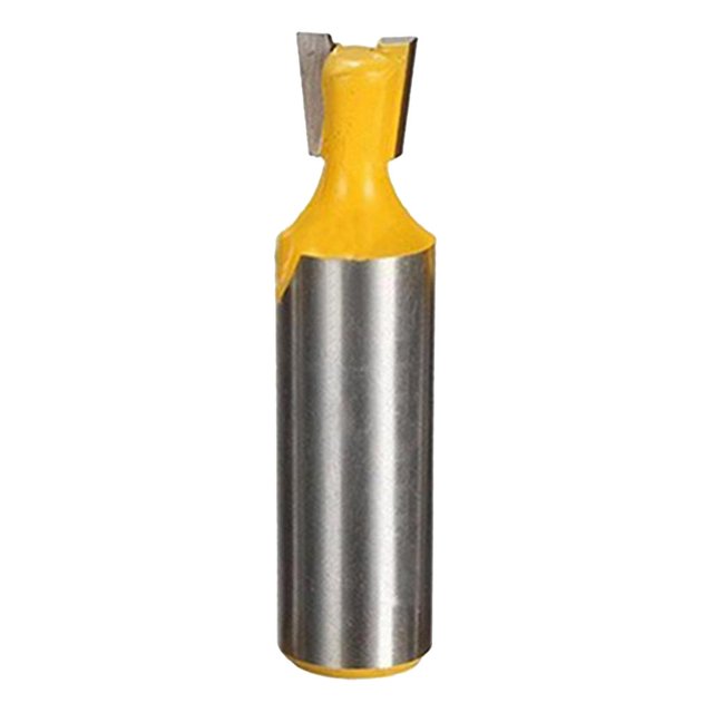 Metal Acero 1/2 "Vástago Cutter End Mill Tool - 9.52mm Sunnimix Cortador de cola de milano