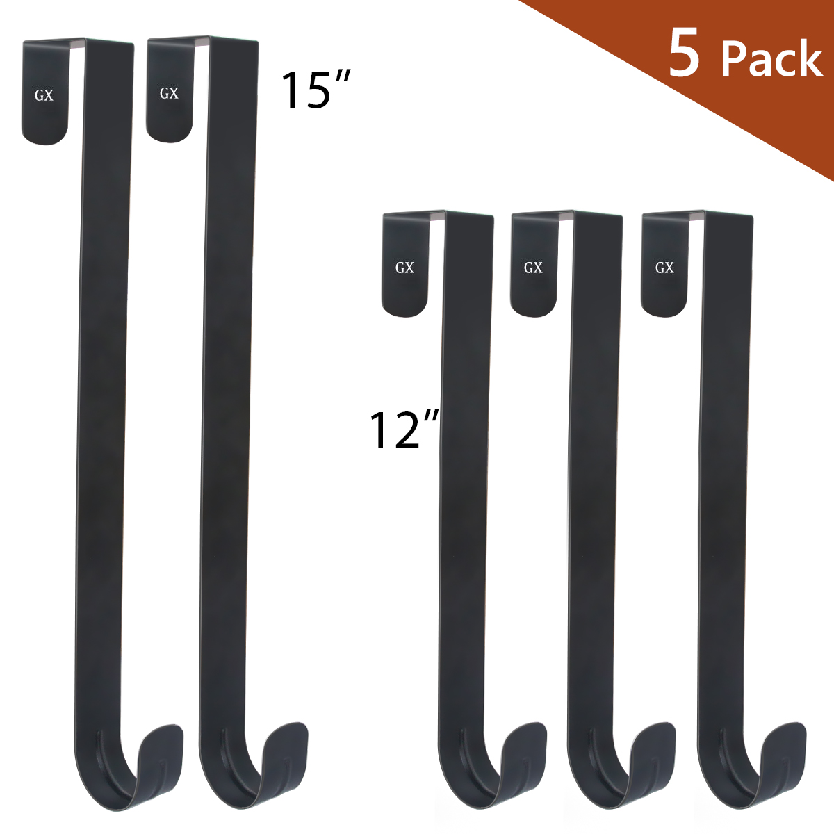 Wreath Hanger for Front Door Large Wreath Metal Hook for Christmas